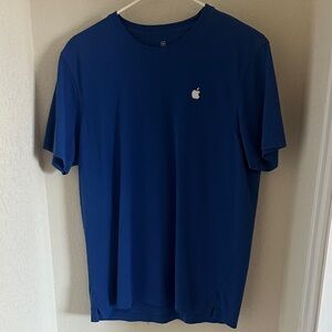 Apple Navy Blue Short Sleeve Tee